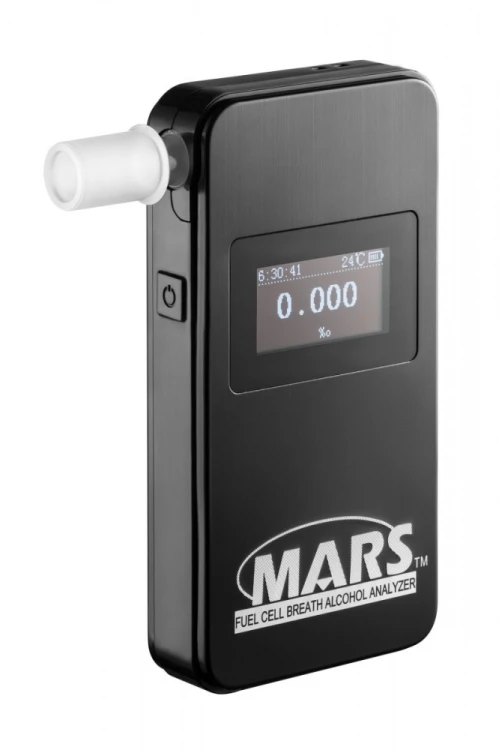 Alcovisor Alkomat elektrochemiczny MARS Bluetooth czarny