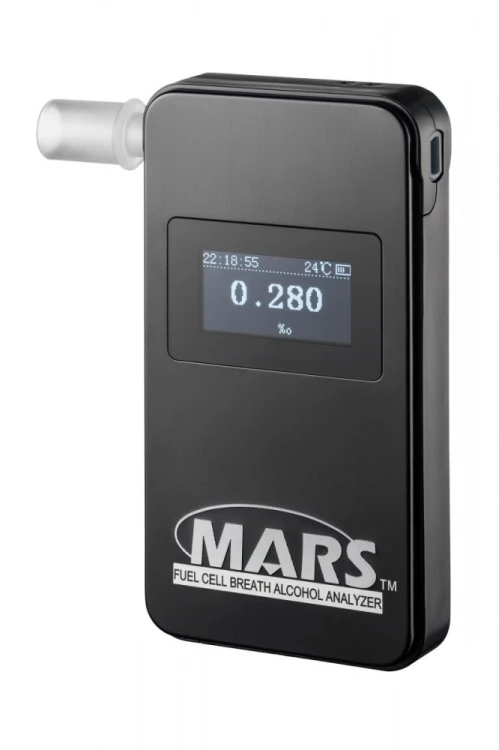 Alcovisor Alkomat elektrochemiczny MARS Bluetooth czarny