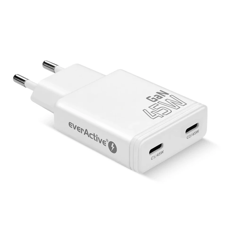 everActive Ładowarka sieciowa GaN QC3.0 45W SC-465Q