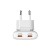 Verbatim Ładowarka Fold n GO GaN 65W 2xUSB-C PD 3.0 PPS biała