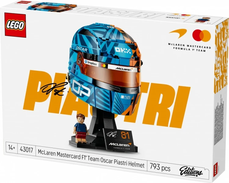 LEGO Klocki Editions 43017 Kask Oscar Piastri McLaren