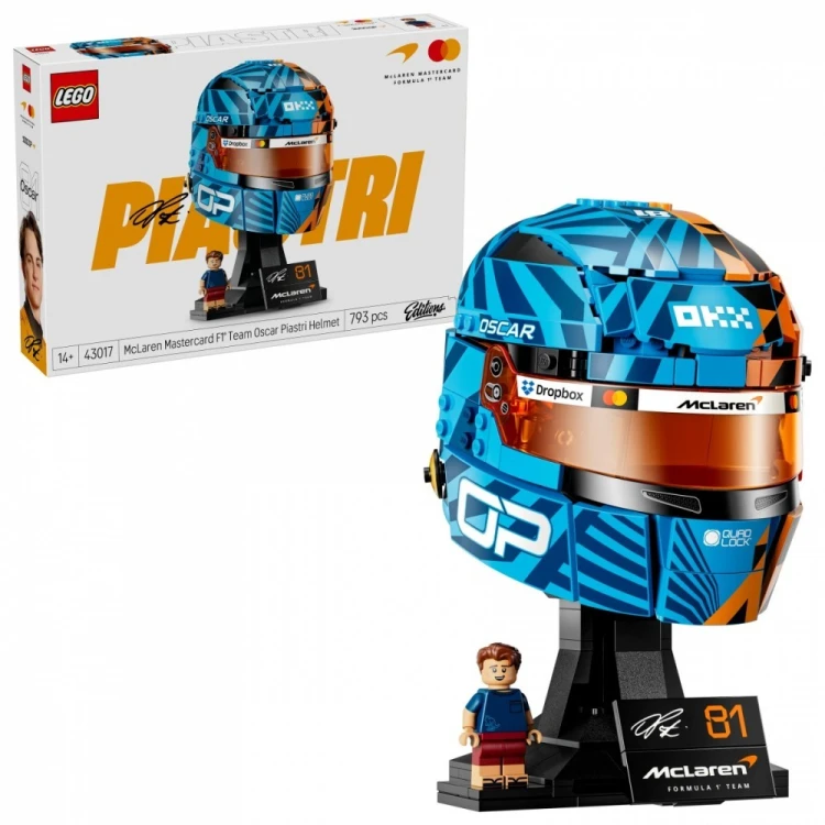 LEGO Klocki Editions 43017 Kask Oscar Piastri McLaren