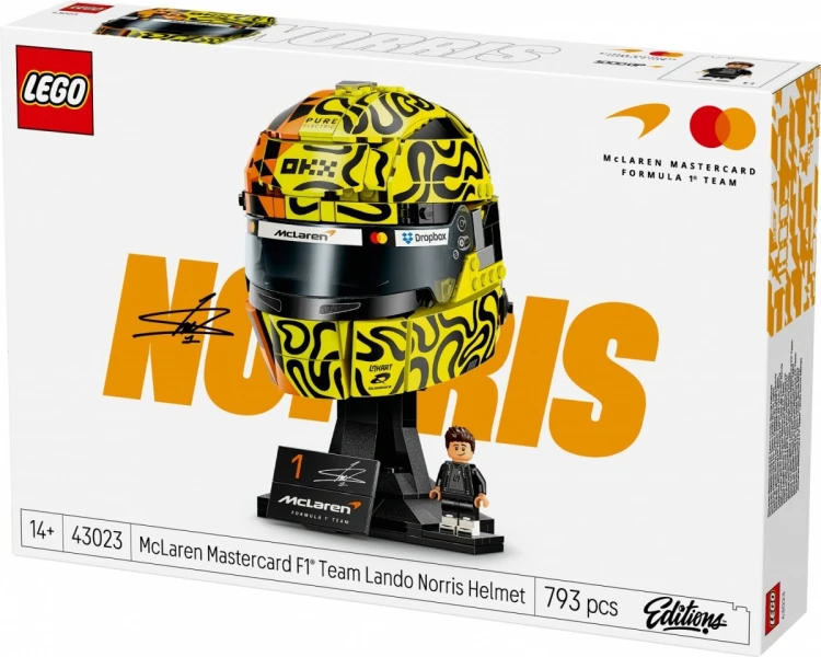 LEGO Klocki Editions 43023 Kask Lando Norris McLaren