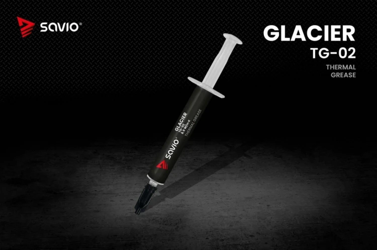 Savio Pasta termoprzewodząca Glacier 8.5 W/mK 2g TG-02