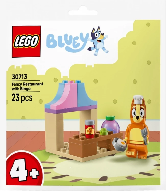 LEGO Klocki Bluey 30713 Wytworna restauracja z Bingo