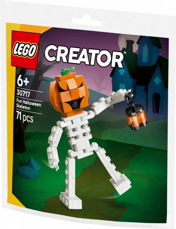 LEGO Klocki Creator 30717 Śmieszny halloweenowy szkielet