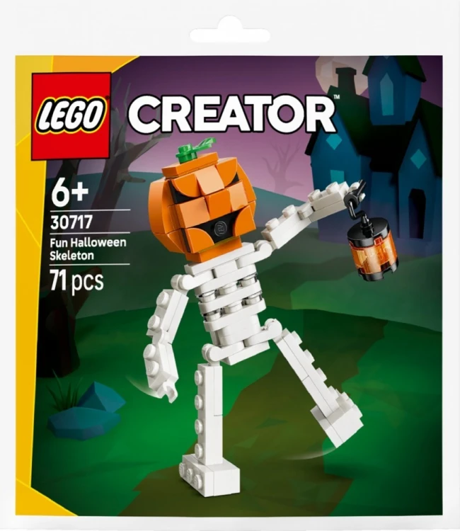 LEGO Klocki Creator 30717 Śmieszny halloweenowy szkielet