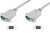 Digitus Kabel połączeniowy RS232 null-modem Typ DSUB9/DSUB9 Ż/Ż 1,8m szary