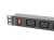 Lanberg Listwa zasilająca rack PDU 19 cali 1U 16A 2M 4X C19 6X IEC C13 C20 czarna