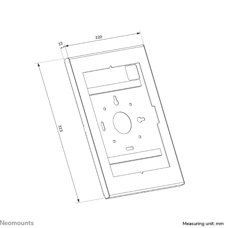 Neomounts Obudowa tabletu WL15-601BL1