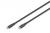 Digitus Kabel połączeniowy silikonowy USB-C-USB-C | USB 4 ver.2.0 80Gbps | 8K@60Hz | PD 3.1 240W| 1,0m | czarny