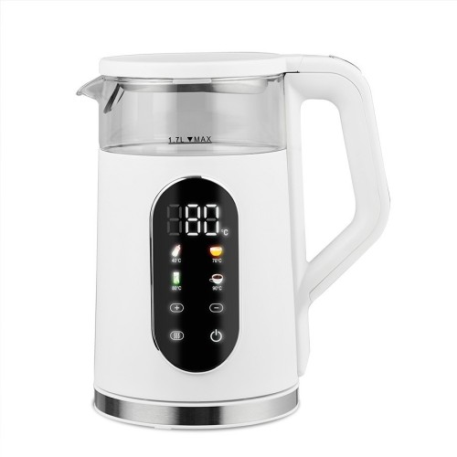 Feel-Maestro Czajnik elektryczny z regulacją temperatury 1,7l  2200W MR-023-WHITE