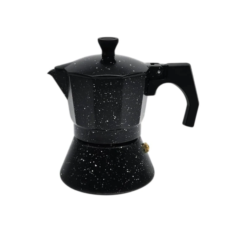Feel-Maestro Kawiarka espresso/mocha Granite 150 ml, 3 filiżanki  MR-1667-3