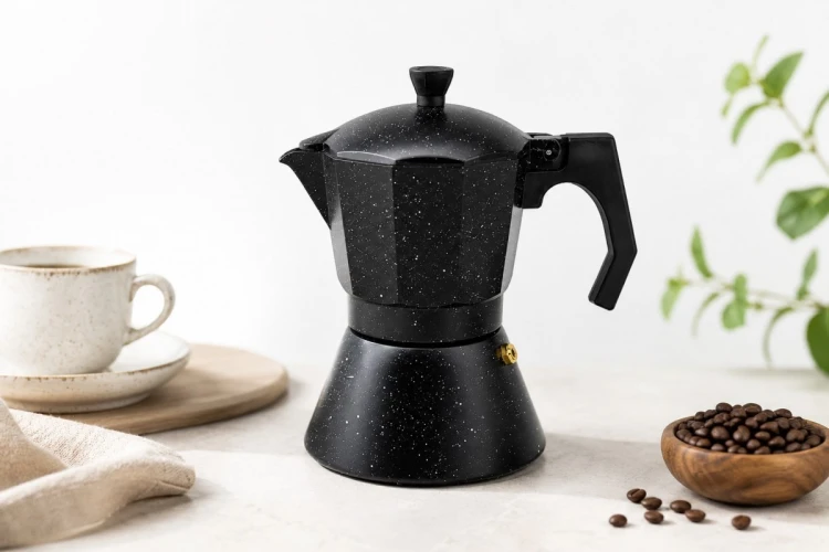 Feel-Maestro Kawiarka espresso/mocha Granite 300 ml, 6 filiżanek  MR-1667-6