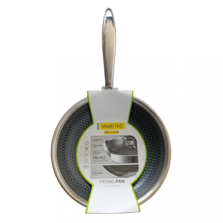 Feel-Maestro Profesjonalna patelnia "Plaster miodu"  20 cm MR-1214-20