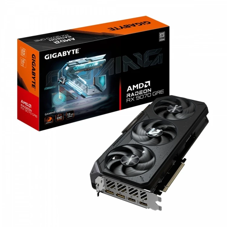 Gigabyte Karta graficzna Radeon RX 9070 GRE GAMING OC 12GB GDDR6 192bit 2DP/2HDMI