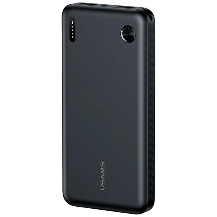 USAMS Powerbank PB83 10000mAh PD 2xUSB-A USB-C czarny
