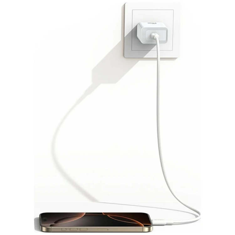 USAMS Ładowarka sieciowa T69 20W USB-C biały