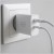 3MK Ładowarka sieciowa 45W PD 3.0 QC4+ USB-A USB-C biała