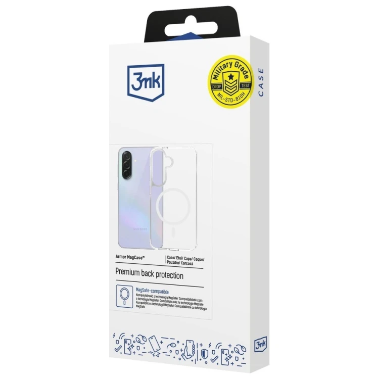 3MK Etui Armor MagCase do Samsung A37 5G przezroczyste