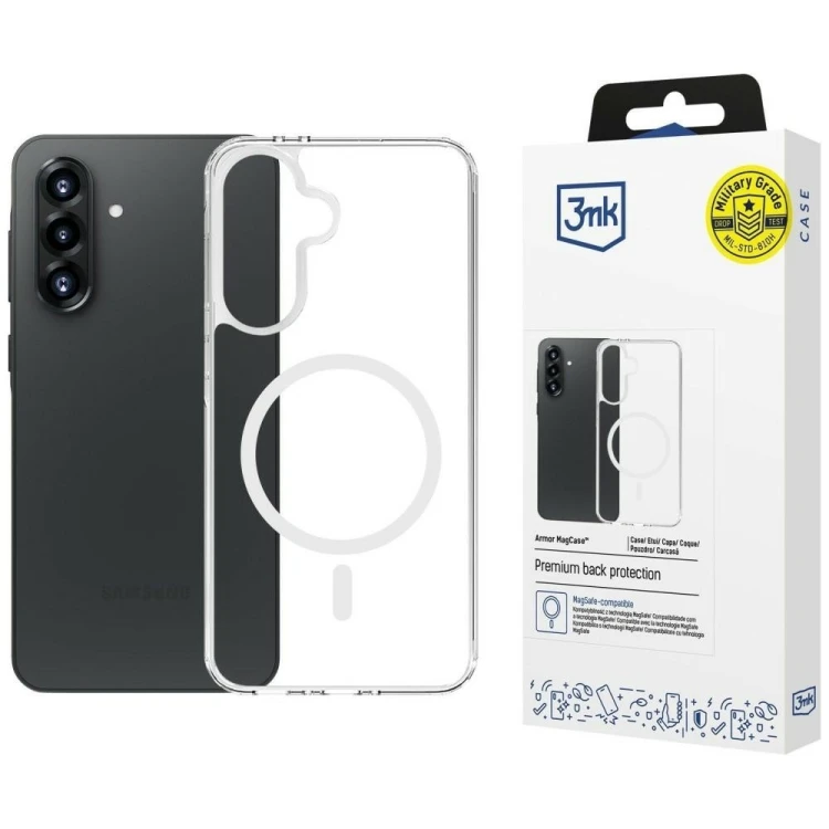 3MK Etui Armor MagCase do Samsung A27 5G przezroczyste