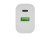 Natec Ładowarka sieciowa Ribera 1xUSB-A 1xUSB-C 20W biała