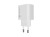 Natec Ładowarka sieciowa Ribera 1xUSB-A 1xUSB-C 20W biała
