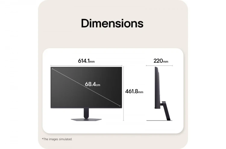 LG Electronics Monitor 27 cali 27G523B-B IPS FHD