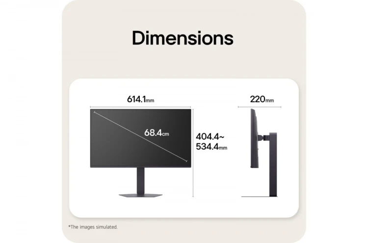 LG Electronics Monitor 27 cali 27G550B-B IPS FHD
