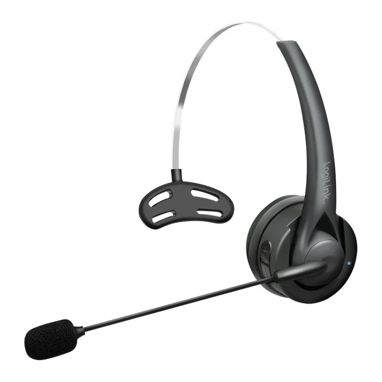 LogiLink Słuchawka nauszna z mikrofonem, bluetooth