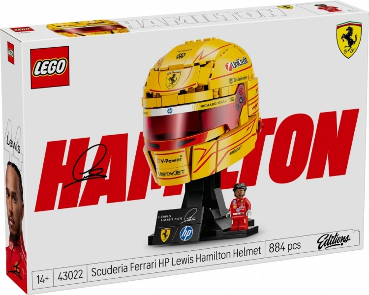 LEGO Klocki Editions 43022 Kask Lewis Hamilton Scuderia Ferrari HP