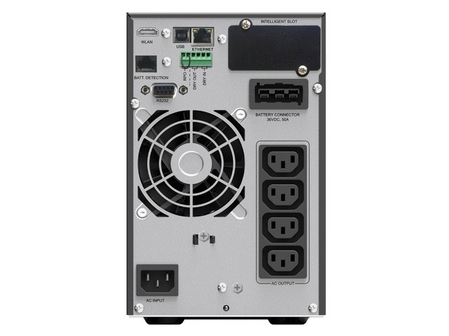 PowerWalker UPS POWERWALKER ON-LINE 1/1 fazy 1500VA ICT IOT PF1 USB/RS-232, 4X IEC C13, C14 EPO, wolnostojący
