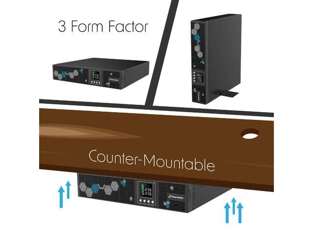 PowerWalker Zasilacz awaryjny UPS Line-interactive 3000VA 8xIEC C13 USB-B EPO LCD 2U