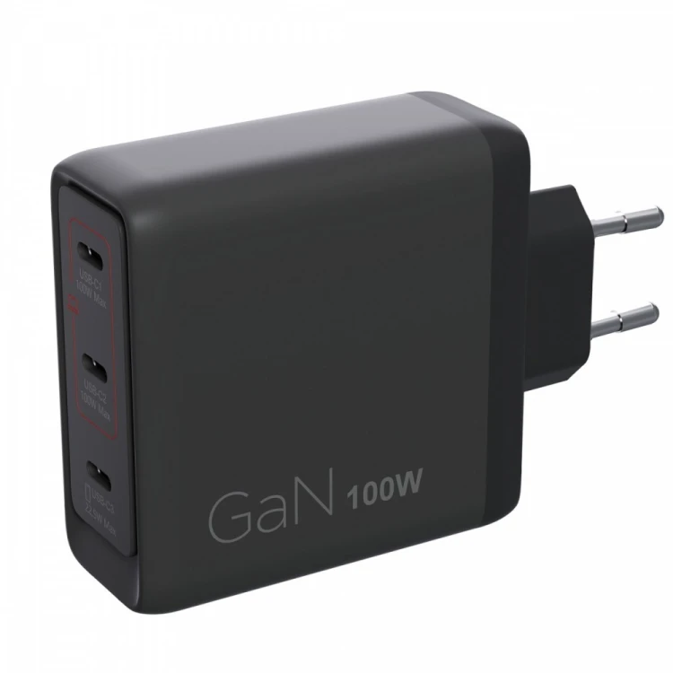 Lenovo Ładowarka Multi-port USB-C 100W GaN 40AW100BEU