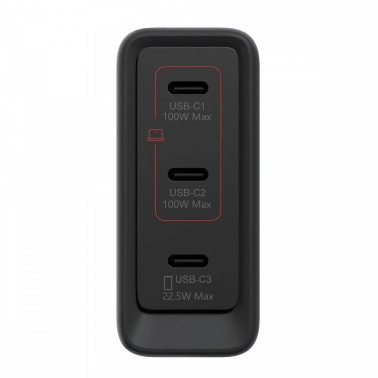 Lenovo Ładowarka Multi-port USB-C 100W GaN 40AW100BEU