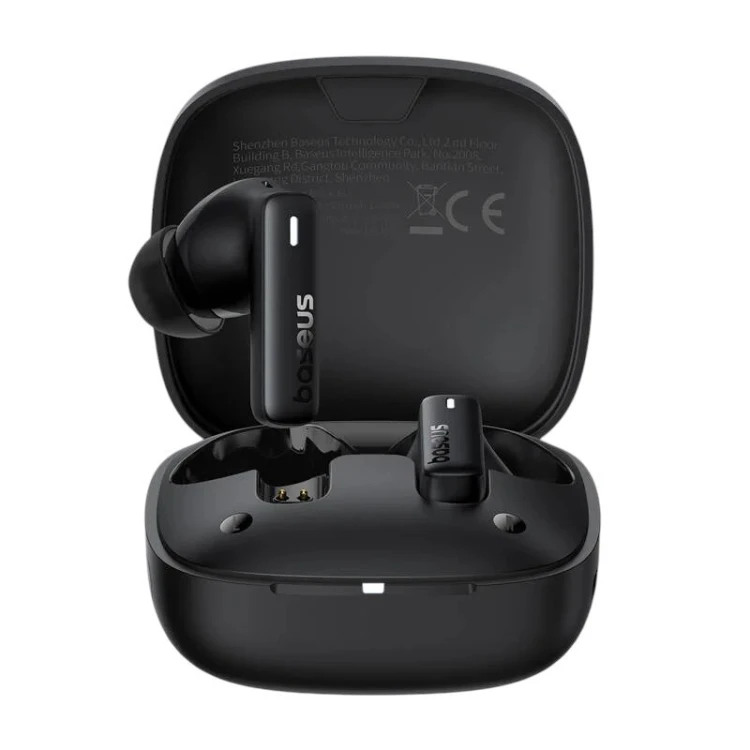 Baseus Słuchawki douszne Bluetooth 5.3 BOWIE E19 czarne