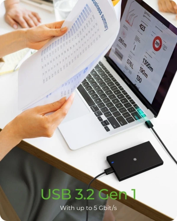 IcyBox Obudowa IB-200T-C3 2,5  SATA USB 3.2 Gen.1