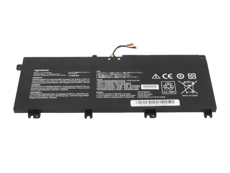 Movano Bateria B41N1711 do Asus ROG Strix GL703VD GL503VM GL503VD FX503VM - 4240 mAh (64 Wh)