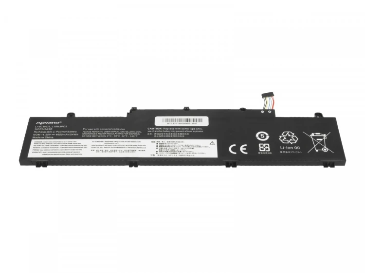 Movano Bateria L19M3PD5 L19C3PD5 L19D3PD5 Lenovo ThinkPad E14 E15 Gen2 Gen3 Gen4 - 4650 mAh (54 Wh)