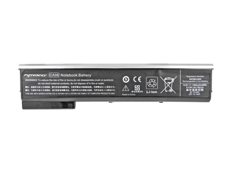 Movano Bateria CA06XL do HP ProBook 640 645 650 655 G0 G1 - 4400 mAh (48 Wh)