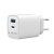 Gembird Ładowarka uniwersalna 1xUSB-C/A QC 3.0 PD 45W biała
