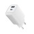 Gembird Ładowarka uniwersalna 1xUSB-C/A QC 3.0 PD 45W biała
