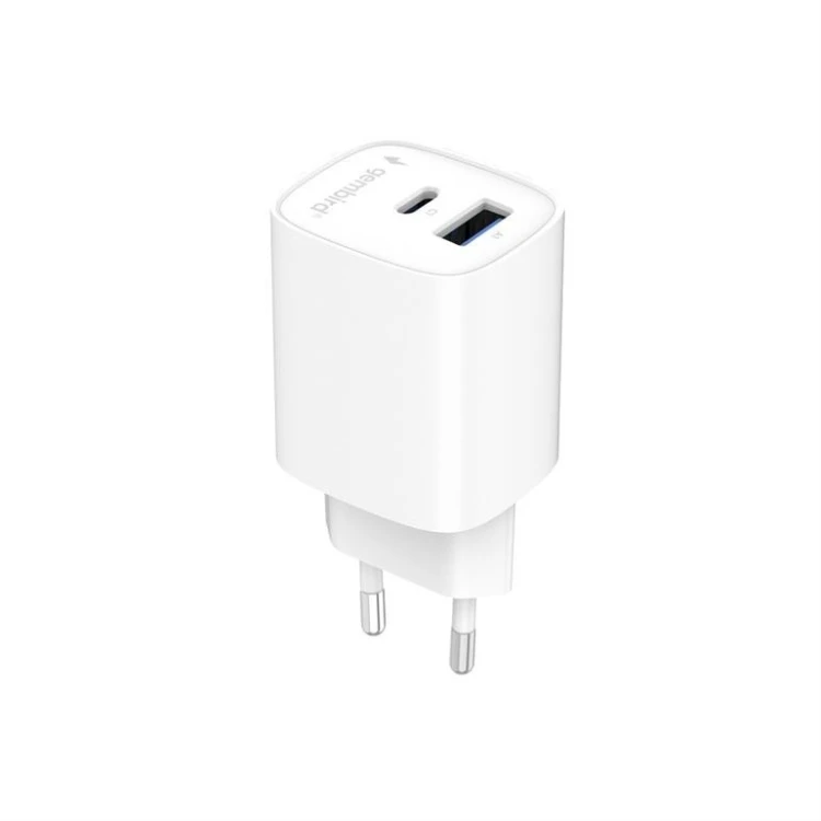 Gembird Ładowarka uniwersalna 1xUSB-C/A QC 3.0 PD 45W biała
