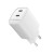 Gembird Ładowarka uniwersalna 2xUSB-C PD 45W biała