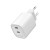 Gembird Ładowarka uniwersalna 2xUSB-C PD 45W biała