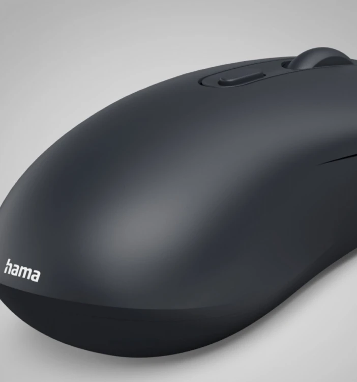Hama Mysz przewodowa usb-C CM-200 czarna