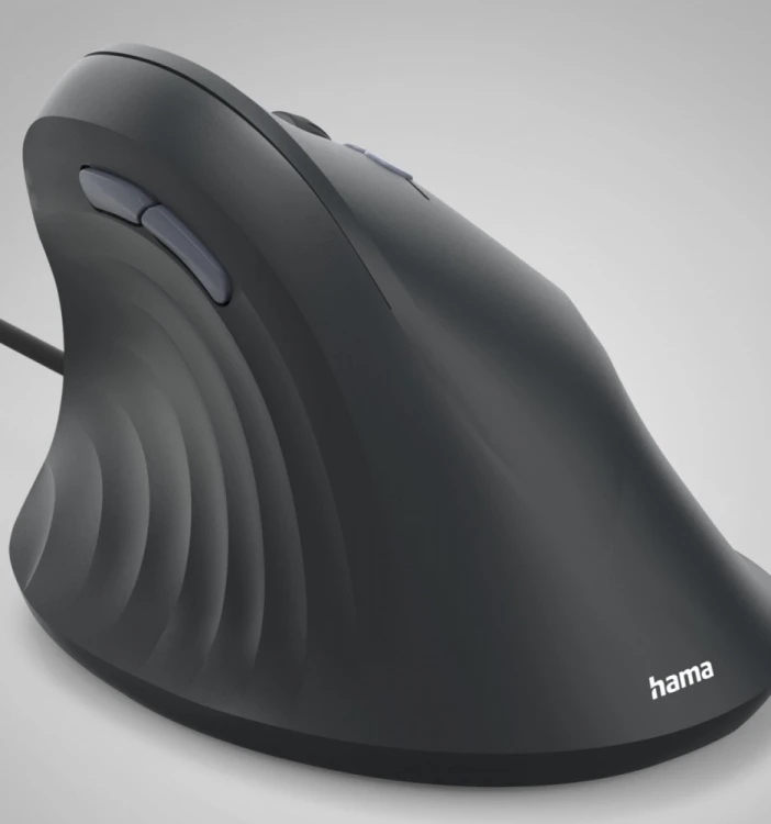 Hama Mysz ergonomiczna przewodowa ECM-500