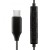 Hama Słuchawki dokanałowe Calm usb-c czarne