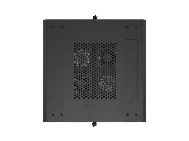 Lanberg Szafa instalacyjna rack stojąca 19 cali 18U 600x800 drzwi perforowane (Flat pack) czarna