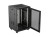 Lanberg Szafa instalacyjna rack stojąca 19 cali 18U 600x800 drzwi perforowane (Flat pack) czarna